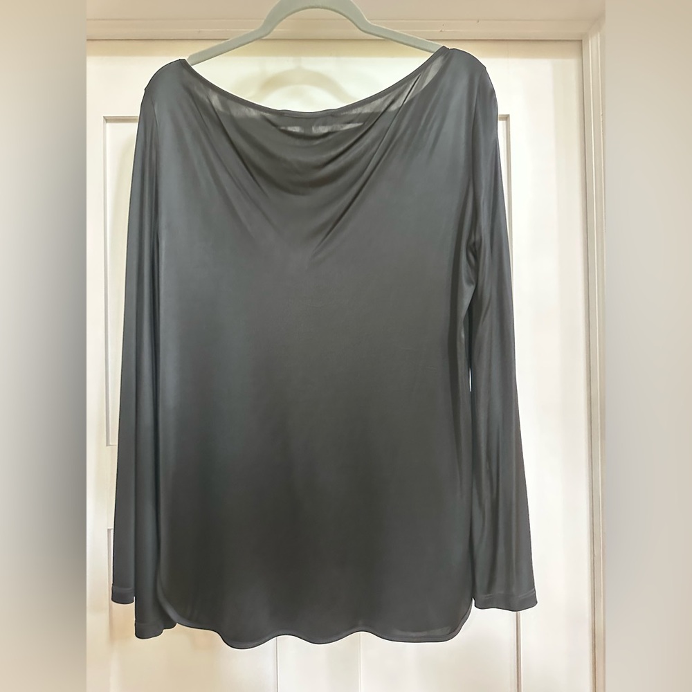 See by Chloé. Silky black top.